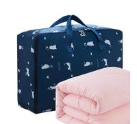 Bolsa para Guardar Edredones Organizador de Edredones con Cremallera y Asa