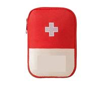 Bolsa para guardar medicamentos, First Aid Kit Pouch Home Suitable for Outdoor Travel Medical Rescue Emergency Survival(Red)