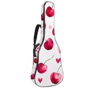Bolsa para guitarra acústica de tamaño completo, funda acolchada de 1 cm de grosor, impermeable, 101,6 cm, bonito fondo de fiesta de Halloween sin costuras, Multicolor 10, 42.9x16.9x4.7 in, Mochila