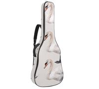 Bolsa para guitarra acústica de verano con hierbas amarillas y flores de manzanilla, acolchada gruesa, impermeable, para guitarras de 40, 41 y 42 pulgadas, Multicolor 10, 42.9x16.9x4.7 in, Mochila