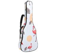 Bolsa para guitarra eléctrica, resistente al agua, con cremallera, suave, para bajo, acústica y clásica, para guitarra eléctrica, grúas, baile