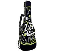 Bolsa para guitarra impermeable con cremallera, suave para guitarra acústica y clásica, bolsa para guitarra eléctrica Happy Earth Day