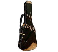 Bolsa para guitarra impermeable con cremallera suave para guitarra, bajo, acústica y clásica, bolsa para guitarra eléctrica, Hello Summer Beach Sand