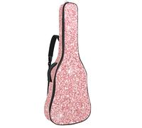 Bolsa para guitarra impermeable con cremallera suave para guitarra, bajo, acústico y clásica, bolsa para guitarra eléctrica, báscula roja