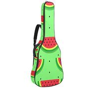 Bolsa para guitarra impermeable con cremallera suave para guitarra, bajo, acústico y clásica, para guitarra eléctrica, lonchas de sandía