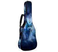 Bolsa para guitarra impermeable con cremallera, suave para guitarra, bajo, acústico y clásico, para guitarra eléctrica, horóscopo astrología, zodíaco y toro