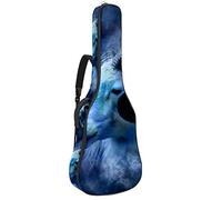 Bolsa para guitarra impermeable con cremallera, suave para guitarra, bajo, acústico y clásico, para guitarra eléctrica, horóscopo astrología, Capricornio Zodíaco