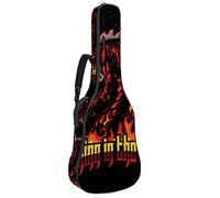 Bolsa para guitarra impermeable con cremallera suave para guitarra, bajo, acústico y clásico, para guitarra eléctrica, Dragon Magma