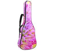 Bolsa para guitarra impermeable con cremallera, suave para guitarra, bajo, acústico y clásico, para guitarra eléctrica, Allium Leek Flower