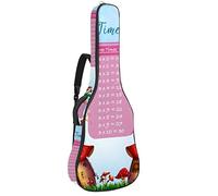 Bolsa para guitarra impermeable con cremallera, suave para guitarra, bajo, acústico y clásico, para guitarra eléctrica, bolsa de tiempo con hada