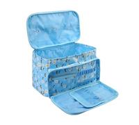 Bolsa para herramientas de tejer Bolsa de almacenamiento for lanas, accesorios costura impermeables, bolsas, bolsa mano cuadrada for tejer(Empty Bag-B)