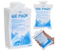 Bolsa para Hielo en PE Reutilizable de 400ml 30 Piezas | Paquetes de Hielo Llenos de Agua, Hielos Reutilizables Nevera, para Seafood y Cocktails, Uso Outdoor