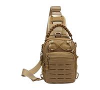 Bolsa para hombre genérica, pequeña Sling Backpack , 7.48x4.33in Trendy Lightweight Cross body Pack, Múltiples bolsillos de almacenamiento para Workout, Hiking, Walking, Cycling, Travel Use