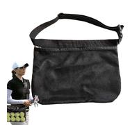 - Bolsa para hombre y mujer - Bolsa de tenis - Ayuda de entrenamiento | Riñonera para pelotas de entrenamiento | riñonera con soporte para pelotas, bolsa de malla para cintura de cadera, soporte para