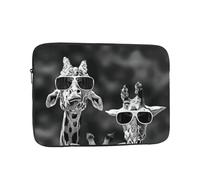 Bolsa para laptop con estampado de jirafa de 30.5 cm, adecuada para viajes y viajes de negocios