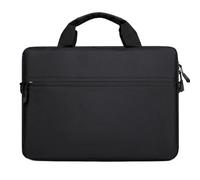 Bolsa para laptop de 14/15.6 pulgadas con bolsillos organizativos, correa para el hombro, funda de transporte para el trabajo y viajes, Como se muestra en la imagen.