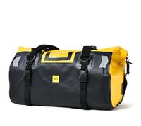 Bolsa para Maletero de Motocicleta para Harley Davidson Sportster 1200 1988-2022, Bolsa Trasera de PVC de Gran Capacidad, Bolsa de Almacenamiento para Camping,66L-Black and Yellow