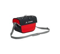 Bolsa para manillar Aqua Box de VAUDE. Hecha en lona libre de PVC con 6 litros de volumen. Puede ser usada como bolsa para manillar o bolsa de viaje, con correa de hombro desmontable. Verde cotorra