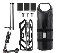 Bolsa para manillar de bicicleta | Bolsas impermeables para portaequipajes | Bolsa de marco de ciclismo | Alforjas impermeables y baúles | Bolsas de horquilla delantera con rayas reflectantes para