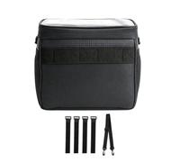 Bolsa para Manillar de Bicicleta Organizador Multipartamento Impermeable | Bolsa Delantera para Cuadro de Bici para Viajes Rutas Excursiones Ciclismo Senderismo Hombres Mujeres