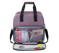 Bolsa para máquina de coser, maletín de almacenamiento con varios bolsillos, impermeable para accesorios de costura, bolsa de almacenamiento para máquina de coser y accesorios, maletín de costura para