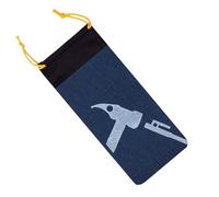 Bolsa para martillo de tierra, bolsa impermeable para estacas de tienda de campaña, 600D Oxford Heavy Duty Pocket Camping, bolsa de almacenamiento plegable para estacas, bolsa de estaca para camping y