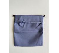 Bolsa para mascarilla tela 14x12 cm (gris)