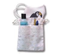 Bolsa para mascarillas transpirable funda lavable reutilizable antipolvo antibacterias