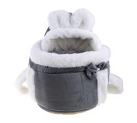 Bolsa para mascotas, bolsa doble para gatos, bolsa frontal para gatos, bolsa de transporte para mascotas caliente, bolsa de viaje para perros y gatos, mochila TrG80 (B, talla única)