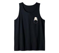 Bolsa para Mirar Dibujos Animados De Ballena Beluga Arte Camiseta sin Mangas