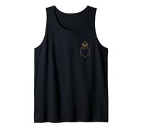Bolsa para Mirar Dibujos Animados De Mirlo Arte Lindo del Camiseta sin Mangas