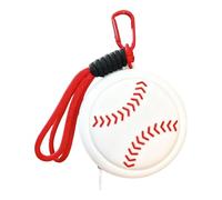 Bolsa para monedas, bolsa de transporte con forma de bola con temática deportiva, monedero, mochila, colgante, para aretes, clip para el pelo, caramelos, pintalabios, viajes, viajes, escuela, gimnasio