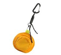 Bolsa para monedas, bolsa pequeña con forma de sombrero, llavero portátil para exteriores, colgante, decoración de mochila para mujeres y hombres, Amarillo, Refer to description, Unisex