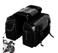 Bolsa para Motocicletas | Organizador de Lona Impermeable,Bolsa de Porta-Bajas Trasera para Bicicleta - Para Moto Ciclismo Senderismo Viajes Diarios Viajes por Carretera Conducción Urbana