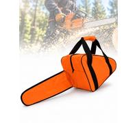 Bolsa para motosierra para Einhell GC-PC 1435 I TC | Bolsa de transporte de tejido Oxford, asa acolchada, correas anchas, cremallera y espacio para motosierras