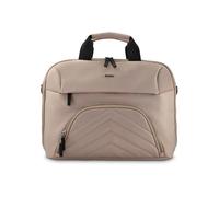Hama Maletín para portátil hasta 16,2" ligero, asas, bolsillos exteriores, reciclado Beige