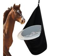 Bolsa para palas de cereales, soporte para caballos, organizador de remolque, cubo de alimentación colgante para establo de caballos, uso de remolque, suministros de alimentación portátil para viajes