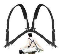 Bolsa para palos de golf, correa de transporte para palos de golf, correa ajustable para viajes, accesorios de equipo de golf para un fácil transporte, minimiza la presión sobre los hombros