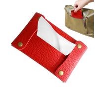 Bolsa para pañuelos de bolsillo - Organizador de pañuelos, bolsa de almacenamiento para sellos femeninos | Toallero menstrual, estuche para pañuelos de viaje, portapañuelos de piel sintética, bolsa de
