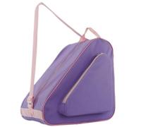 Bolsa para Patines con Correa Ajustable, Bolsa para Zapatos de Patinaje, Mochila para Patines de Hielo de Cuatro Ruedas Patines Roller, Bolsa para patines en línea, Porta patines de ruedas (Morado)