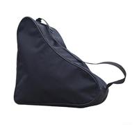 Bolsa para patines de adulto con correa ajustable para el hombro y práctico diseño de gran capacidad (negro)