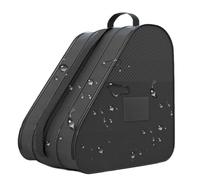 Bolsa para patines de ruedas - 16 x 10 x 16 cm | Bolsa de almacenamiento para patines | Contenedor transpirable | Mochila para patines | Mochila con correa de hombro ajustable para niños y crecimiento