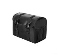Bolsa para patinete eléctrico de gran capacidad, bolsillo lateral de malla | Tela Oxford impermeable, protección contra la lluvia, montaje delantero trasero, ajuste de 19 pulgadas