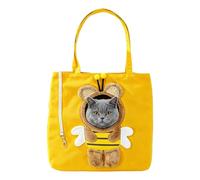 Bolsa para Perro Y Gato De con Paneles De Ventilación | Bolsa De Transpirable Con Paneles De Ventilación Laterales E Inferiores Para Camping, Senderismo Y Paseos