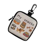 Bolsa para perros de entrenamiento - 11 x 12 x 3,2 cm portátil Food Dispenser, Efficient Treat Management: | Pet Feed Snack Reward Pocket for Puppy Obedience Practice Outdoor Hiking Walking Travel