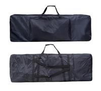 Bolsa para piano eléctrico Bolsa impermeable for piano y 88 teclas con ruedas, estuche for sintetizador, accesorios for guitarra(2 Black for kbp-1000/2100)