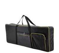 Bolsa para piano eléctrico Funda acolchada for piano y órgano electrónico, funda protectora for teclado, portátil, antigolpes, impermeable, 61 teclas(600D Thicken Blue)