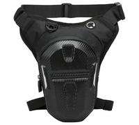 Bolsa para piernas de moto - 36 cm impermeable de nailon EVA | Bolsa extensible para la cintura del muslo | Esta bolsa de deporte resistente con múltiples bolsillos es perfecta para el almacenamiento