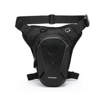 Bolsa para piernas de motocicleta con material resistente al agua, correas desmontables ajustables para un ajuste personalizado, ideal para equitación, senderismo y almacenamiento de viaje (A)