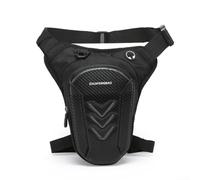 Bolsa para piernas de motocicleta con material resistente al agua, correas desmontables ajustables para un ajuste personalizado, ideal para equitación, senderismo y almacenamiento de viaje (B)